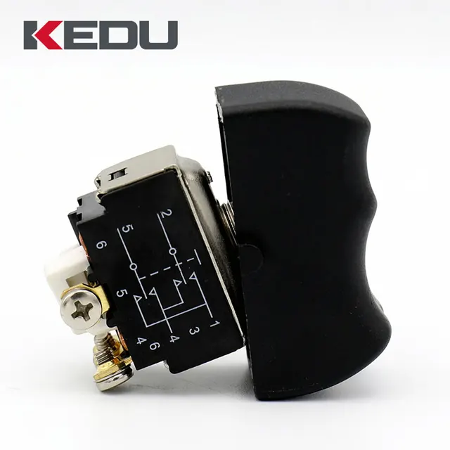 Kedu Toggle Switch 4 Pin Spring Return With Ul Tuv Ce Cqc
