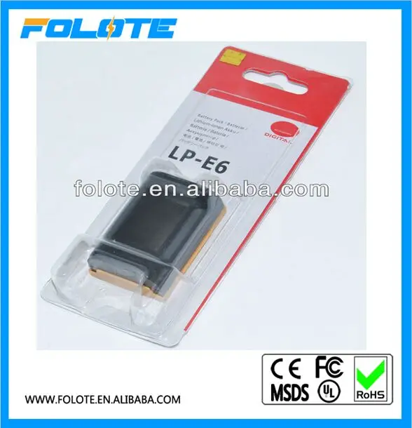 Rechargeable Li-ion Camera Battery Pack For Canon LP-E6