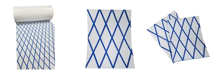 Non Skid Pads Big Diamond EVA Faux Teak For Marine Foam Sheet