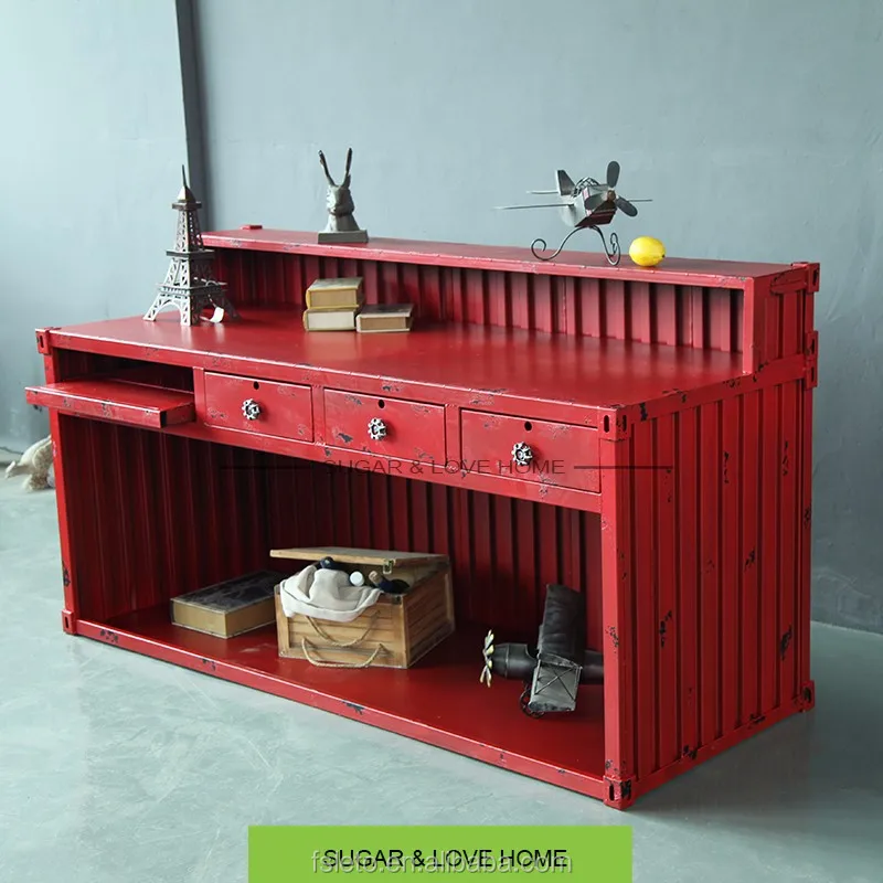 Industrial Furniture,Loft Style,Shipping Container Furniture Reception