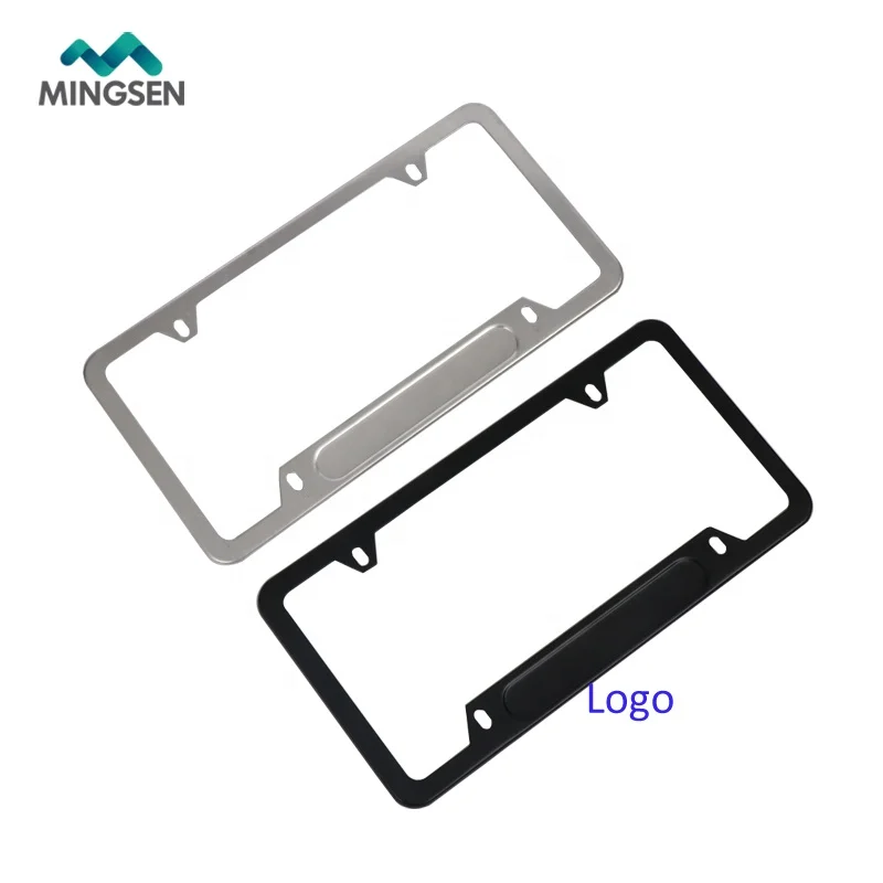 Whole Steel Plate Frame Online Best From Whole Custom Logo Metal Stainless Strong Steel License