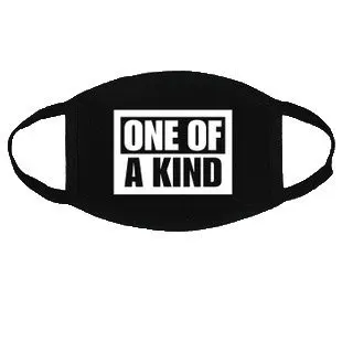 wholesale black muslin custom printed reusable dust mask