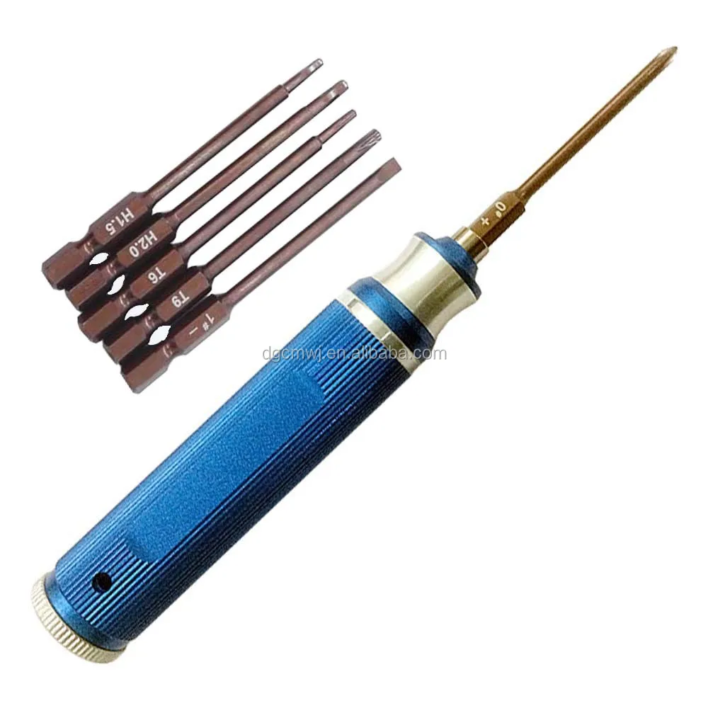 6 In 1 Bit Interchangeable Screwdriver Logo Accept With Bits In One