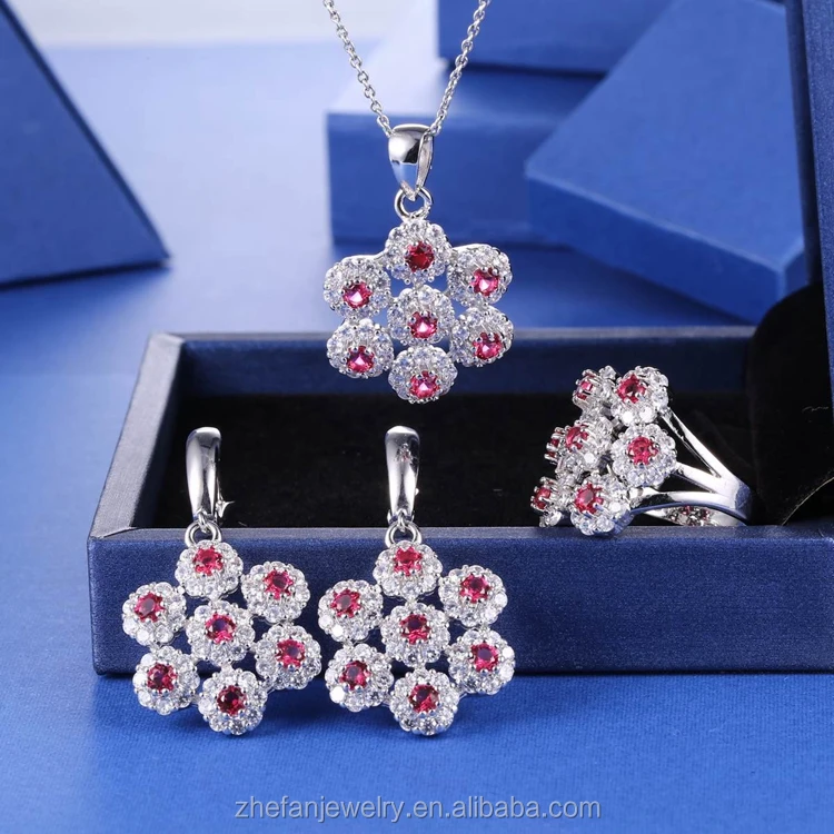 Wholesale Jewelry Supplies China Romantic Jewelry Set Heart Shape