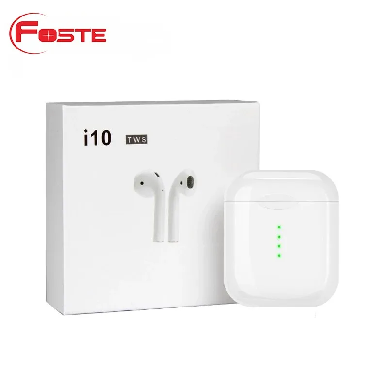 i18 tws wireless earbuds touch control auto power on support siri BT 5.0 bluetooth earphone - ANKUX.COM