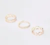 Inspire jewelry New Design Cuban Chain Ring For Men couple 18K Gold 316L Stainless Steel Curb Chains Ring Men and women Jewelry