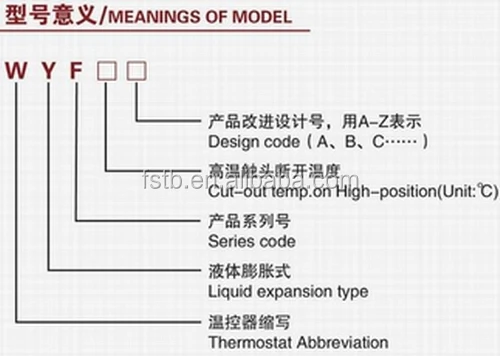 WYF SERIES THERMOSTAT(xinghaoyiyi)