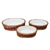Woven Bread Baskets Bread Tray Breakfast Baskets