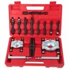 14 Pcs Bearing puller seperatorTwo Sets Bearing Separator Bearing Puller Set Long Jaw Gear Pulley Removal