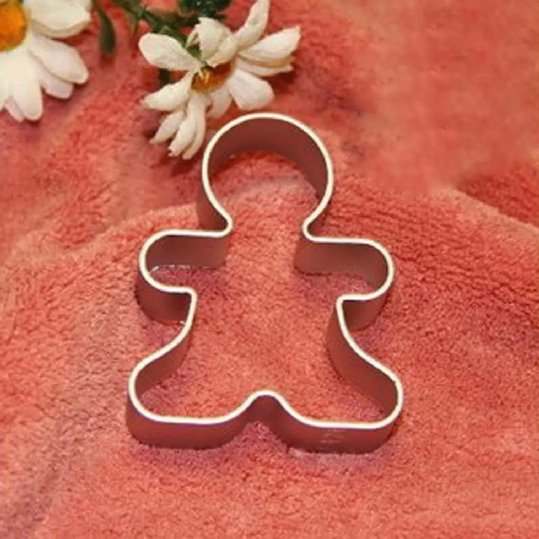 Christmas Cookie Cutter Tools Aluminium Alloy Gingerbread Men Shaped Holiday Biscuit Mold Kitchen cake Decorating Tools