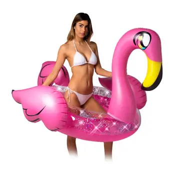 jumbo inflatable pink flamingo