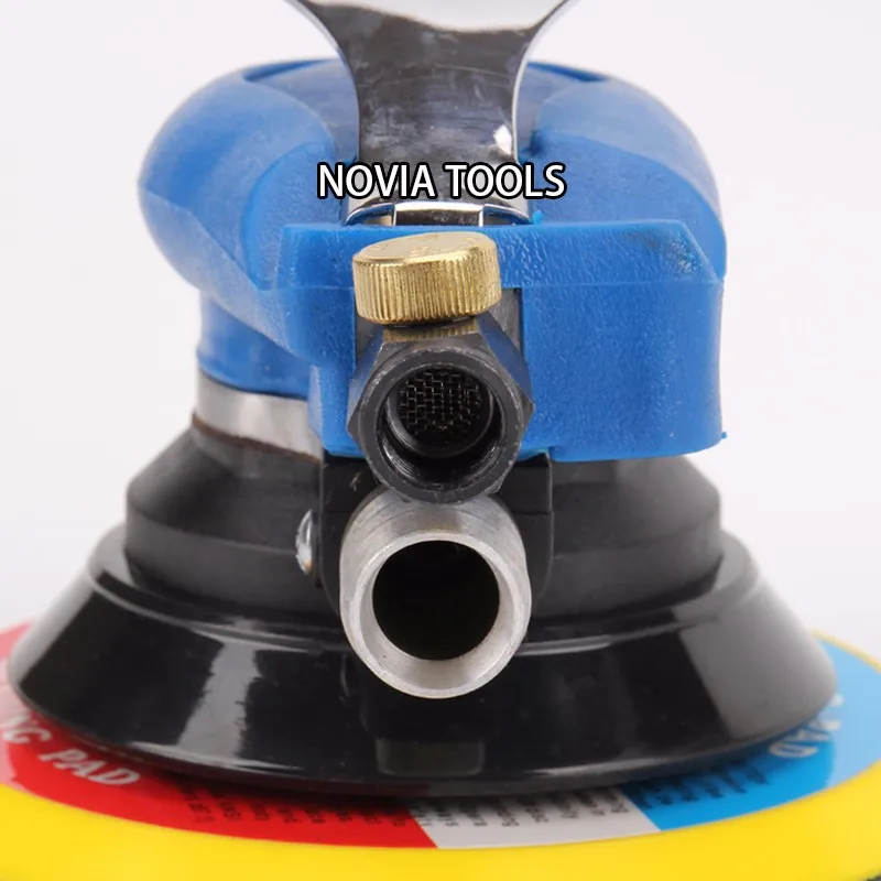 Vacuum Assisted Dualaction Orbital Air Palm Sander With Builtin Dust