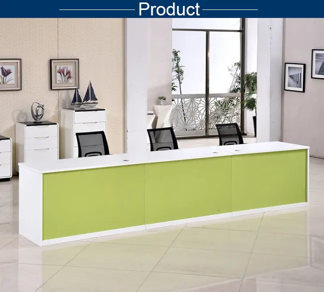 Reception Office Table Counter Modern Cheap Beauty Nail Salon Reception Desk