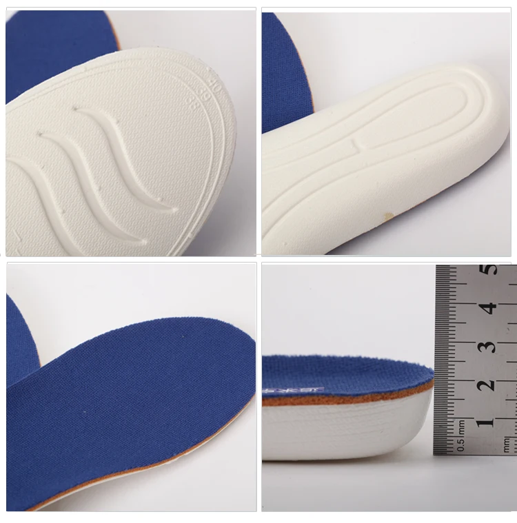 Waterproof Eva Material Insoles Safety Shoe Inserts With Custom Printed