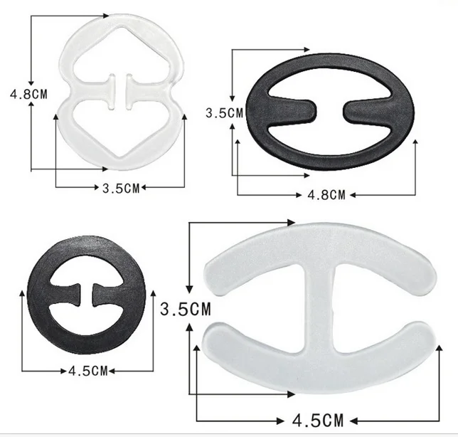 Sexy Plastic Invisible Bra Dress Strap Adjuster Adjustable Clip Buy