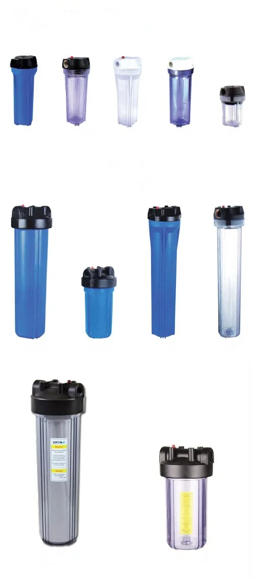 Plastic Precision Filter Housing/big Blue Cartridge Water Filter Housing In Water Treatment