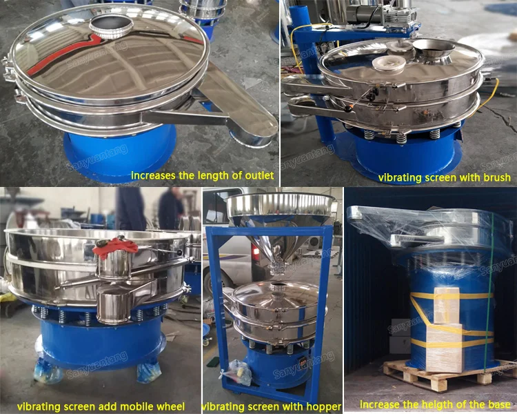 Buy Spray Powder Vibrating Screen Cart Sifter Electric Flour Sieve Machine  Small Vibrating Screen Paint Filter from Yiwu Tonghe Imp. & Exp. Trading  Firm, China