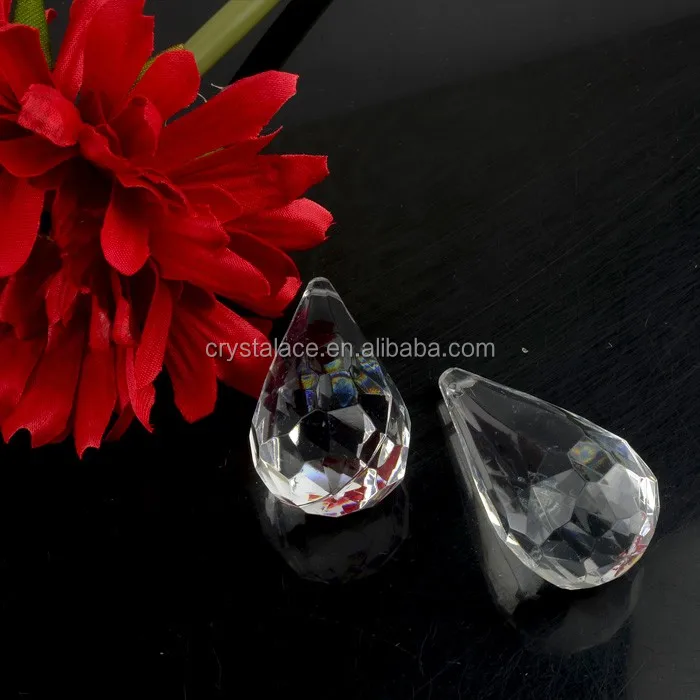 Modern Fancy acrylic stones for lamps , loose / string chandelier beads for chandelier and curtain decoration