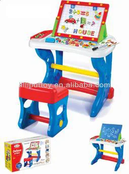 Deluxe Art Desk Drawing Board And Chair Kids Learning Deluxe Art Desk Drawing Board And Chair