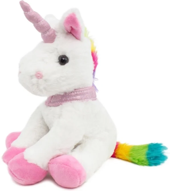 white unicorn plush toy