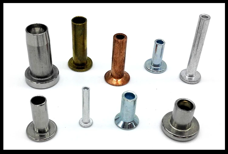 Semi Tubular Rivet Iron And Aluminum Brass Custom Rivet Buy Custom