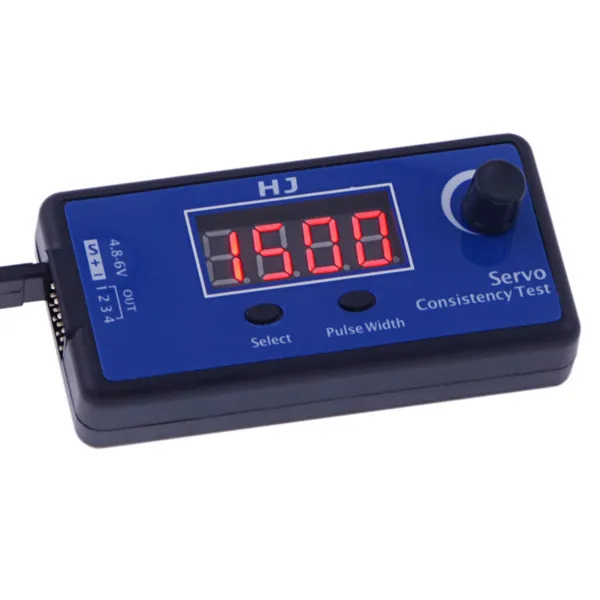 Hj 1-4s Digital Servo Tester/esc Consistency Master Tester For Rc ...