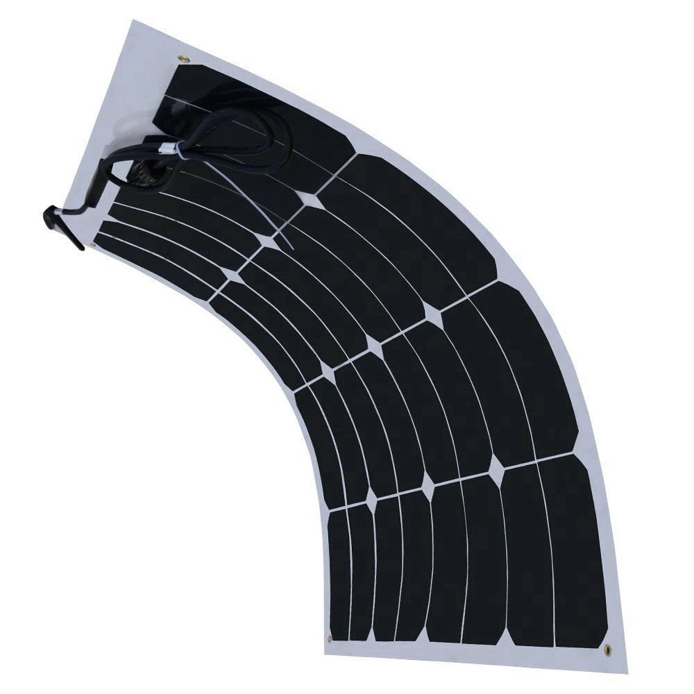 Offered free electricity 150 watt flexible solar panel For travel tourism car