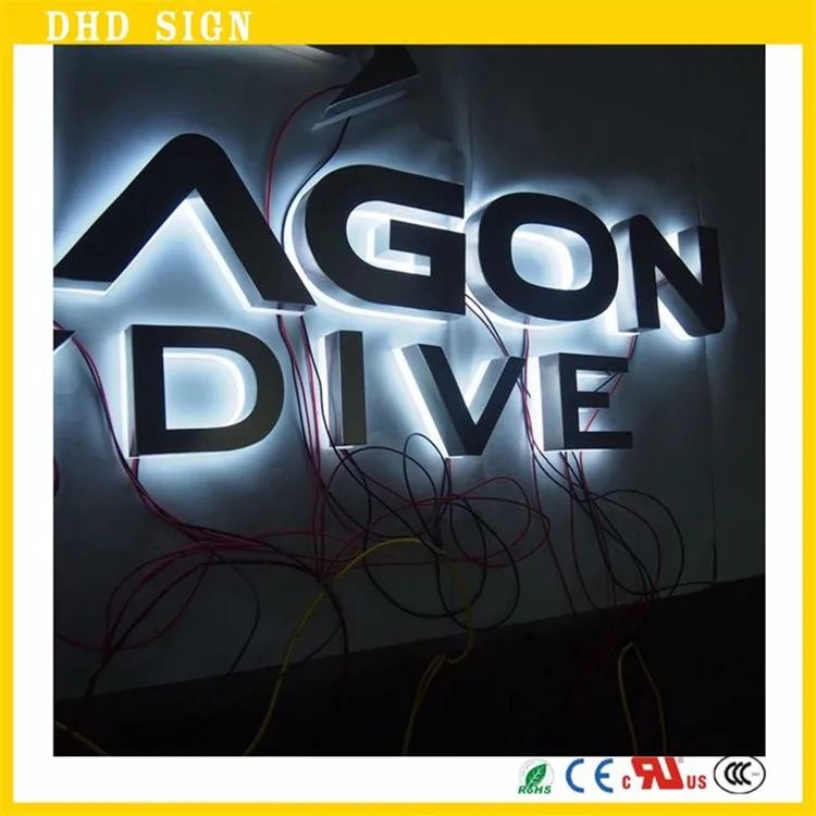 Company Signs Office Signs Led Acrylic Light Channel Letters Outdoor 3d