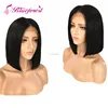 Top Selling Wholesale Bob Style Short Brazilian Hair Full Lace Wig Virgin Human Hair Bob Wigs