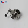 SS304 Stainless Steel Sanitary Clamp Butterfly Valve