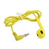 Free sample cheap in-ear disposable earbuds earpiece airlinemonoearphonessingle use earplugs from factory/earphone