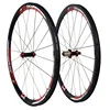 700C TOPMOST High Quality 38mm clincher wheelset bike wheels V shape rims 23mm width road wheels