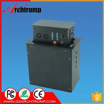 Ce Rohs Fcc Hidden Pop Up Desktop Electrical Outlets For Conference Ce Rohs Fcc Hidden Pop Up Desktop Electrical Outlets For Conference Table