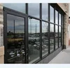 aluminum window fixed glass front elevation house design photo