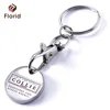 promotional gifts keychains product logo printed custom token coin