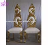 black baroque customer chair for nail salon furniture