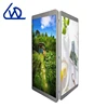 Double sided intelligent lamp post P3 P4 P5 led screen for advertising