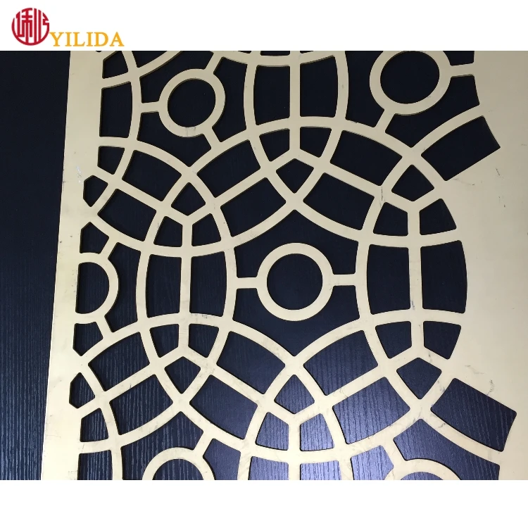 Decorative aluminum perforated metal sheet