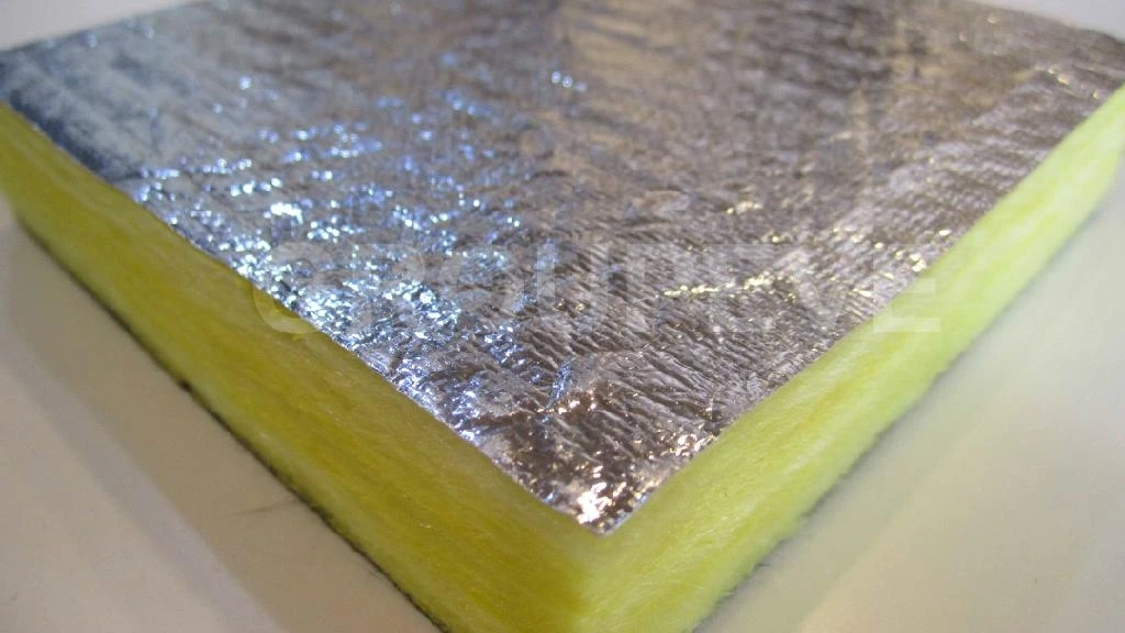 Rigid Glass Wool Insulation Board With Aluminum Foil Faced One Side Buy Glass Wool Cutting 6490