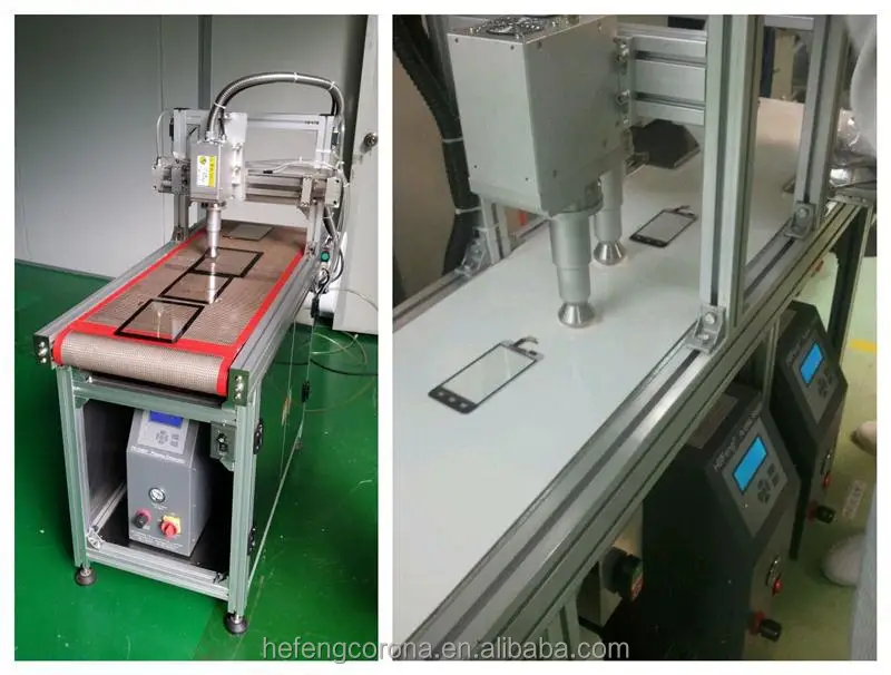 FR50B low temperature plasma corona treatment machine for plastic bottles