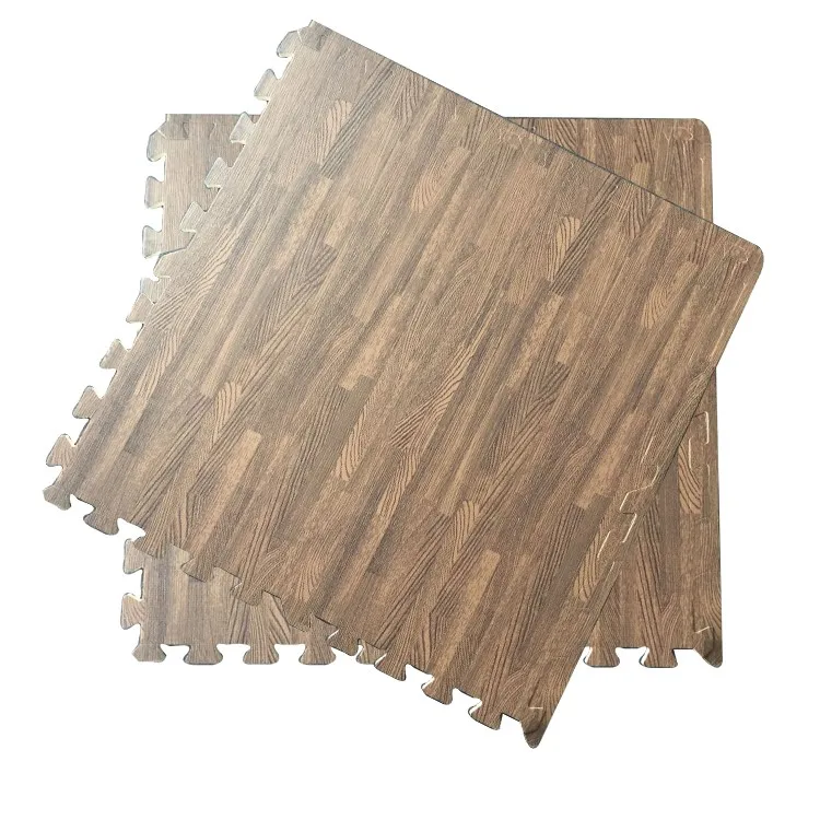 Eva Puzzle Mat 60x60cm Wood Grain Eva Foam Puzzle Mat Eva Foam Wood