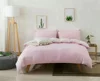 cotton knitted quilt cover set stripe designs accept small order