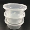 Small Food Box Disposable Clear Round Plastic Container With Lid wholesale supplier