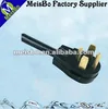 New 4 flat pins 30A usa power plug in America industry