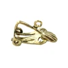 high quality fancy jewelry accessories wholesale metal brass casting jewelry clip on earring hook for non pierced ears