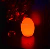 Led rechargeable egg shape light outdoor indoor solar outdoor table lamp