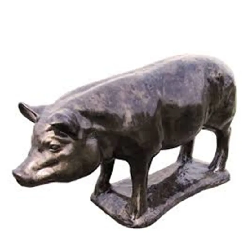 Square Decoration New Design Life Size Bronze Pig Statue Buy Bronze Pig Statue,New Design