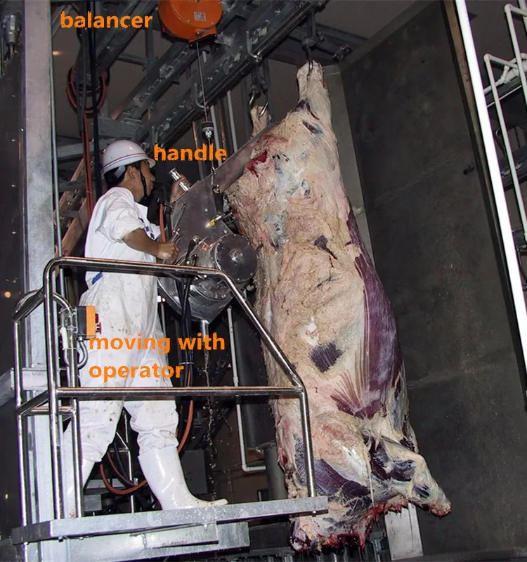 Professional Beef Carcass Cutting Saw - Heavy-Duty Construction, High Production, Industry-Leading Reliability