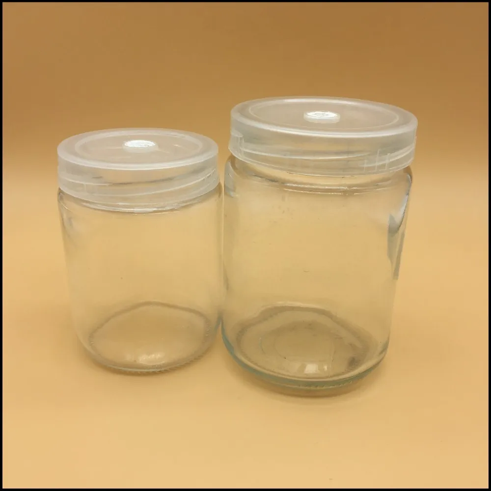 350ml Plant Tissue Culture Vessels Glass Jar With Plastic Cap Buy