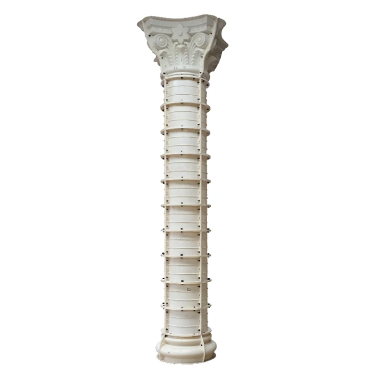 Опалубка из АБС пластика Римская колонна. Духи в виде римской колонны. Concrete Pillar Mold. Колонна готов